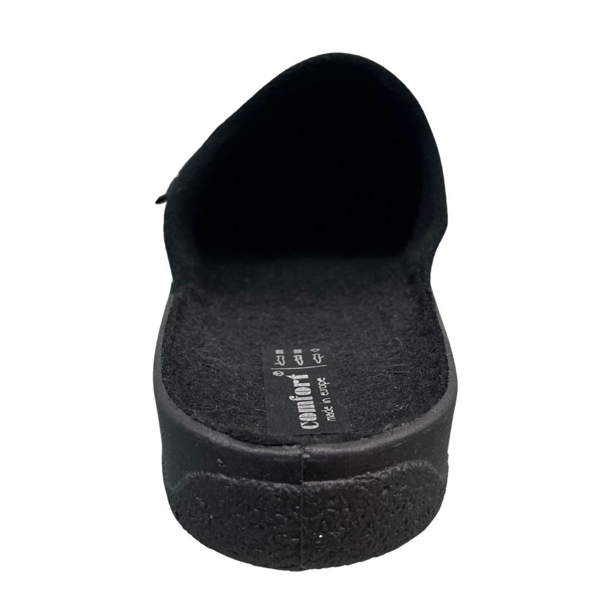 Vista Herren Hausschuhe schwarz - Cord - 50-00FLO