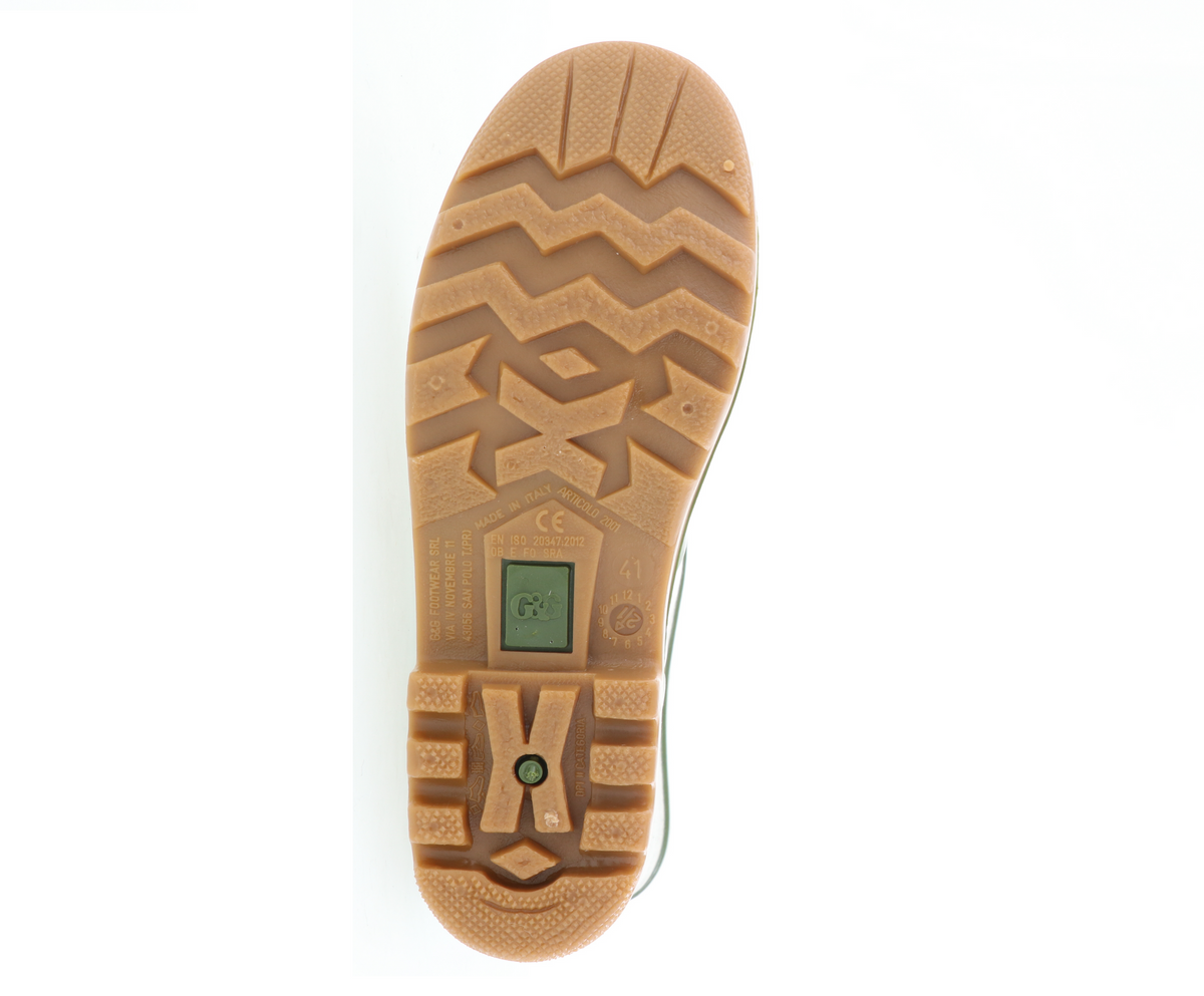G&G Damen & Herren Gummistiefel grün - Nitril & Säurebeständig - 01-670