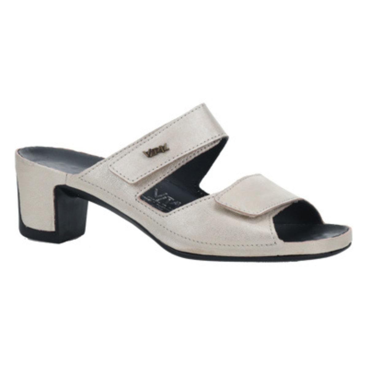 VITAL Ciabatta da donna - pelle e zeppa - Joy