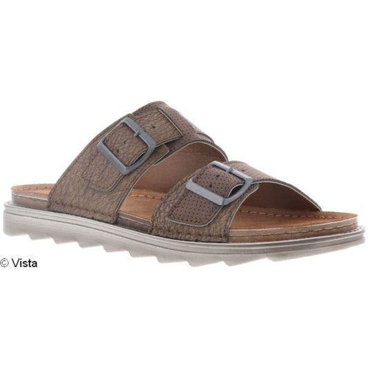 Vista Men's Mule brown - Leather - 69-BU310
