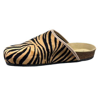 Weeger Damen Herren Filz Hausschuhe - Leder & Korkfußbett - 48017