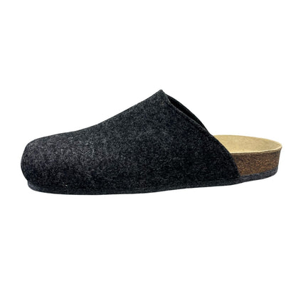 Weeger Damen Herren Filz Hausschuhe - Leder & Korkfußbett - 48017