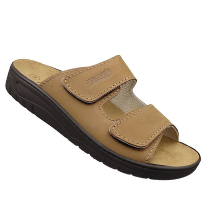Algemare Men's Mule - Leather & Removable Footbed - 7261