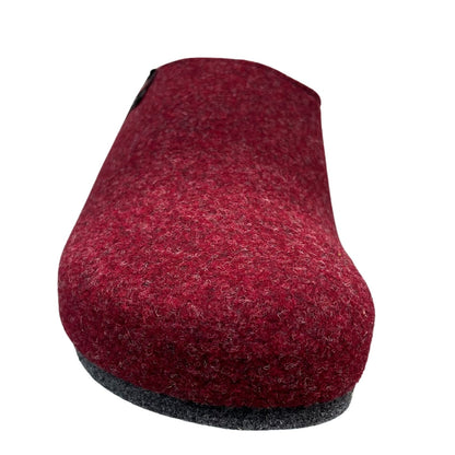 Weeger Damen Herren Filz Hausschuhe - Leder & Korkfußbett - 48017