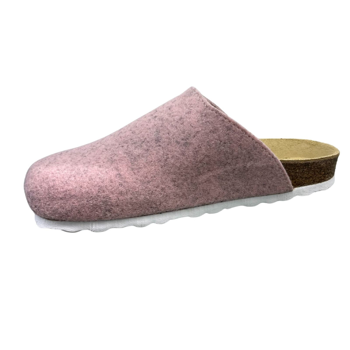 Weeger Damen Herren Filz Hausschuhe - Leder & Korkfußbett - 48017