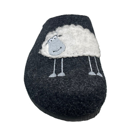 TOFEE Women's Wool Felt Slippers Sheep 74-D3015