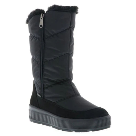 Vista Damen Winterstiefel schwarz - wasserdicht - 24-04786