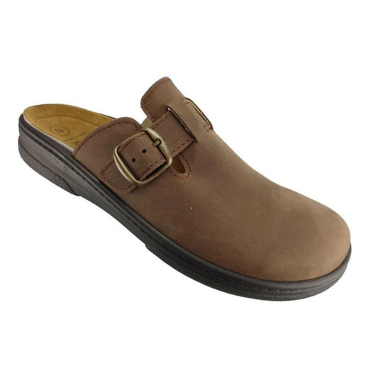 Algemare Men's Clog - Leather with Removable Footbed - 7990