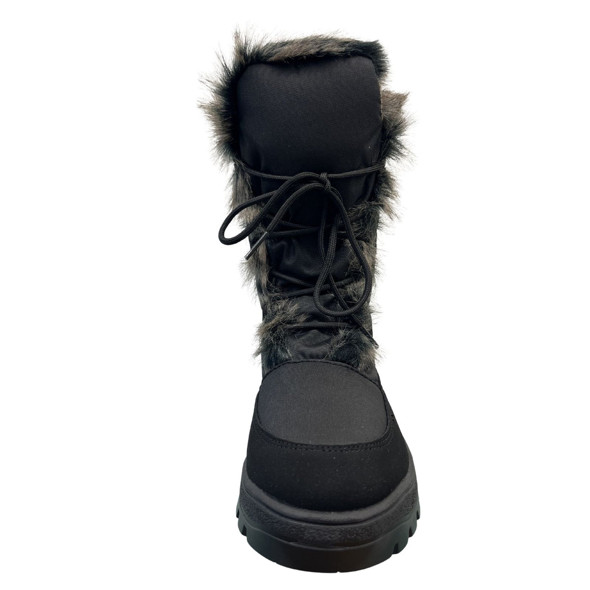 VISTA Women's Winter Boots with Spikes Beige Waterproof 24-4896K