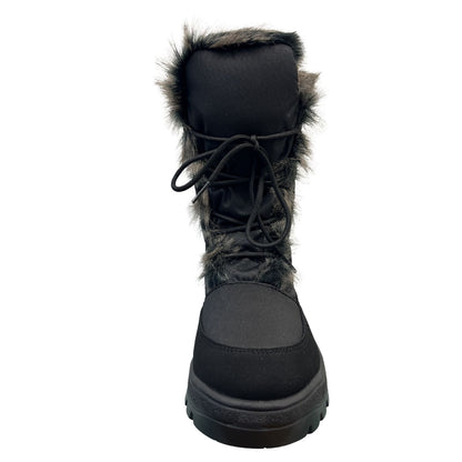 VISTA Women's Winter Boots with Spikes Beige Waterproof 24-4896K