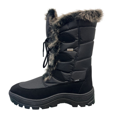 VISTA Women's Winter Boots with Spikes Beige Waterproof 24-4896K