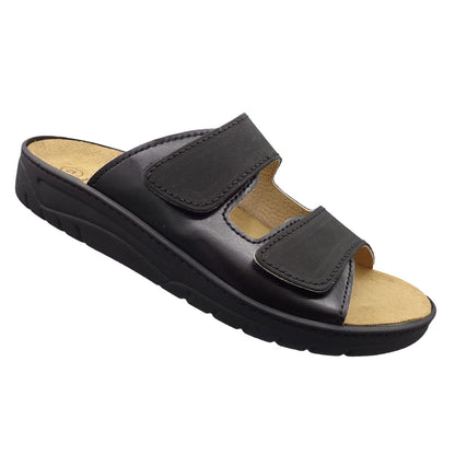 Algemare Men's Mules - Leather with Removable Footbed - 72612