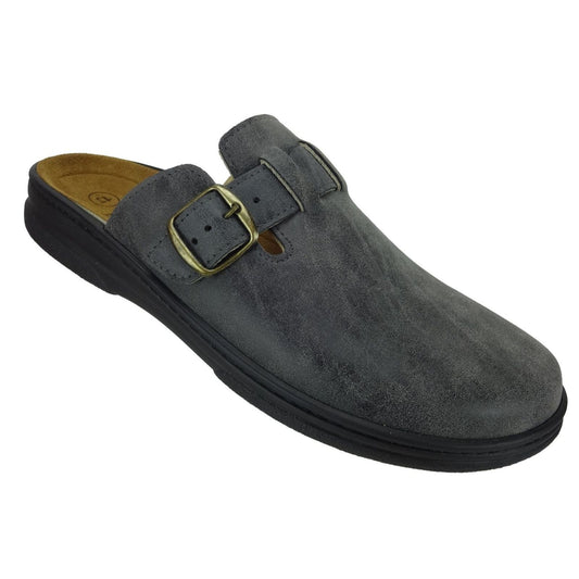 Algemare Men's Clog - Suede with Removable Footbed - 79902