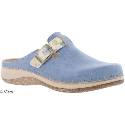Vista Women's Clog Blue - Leather - 69-LL060
