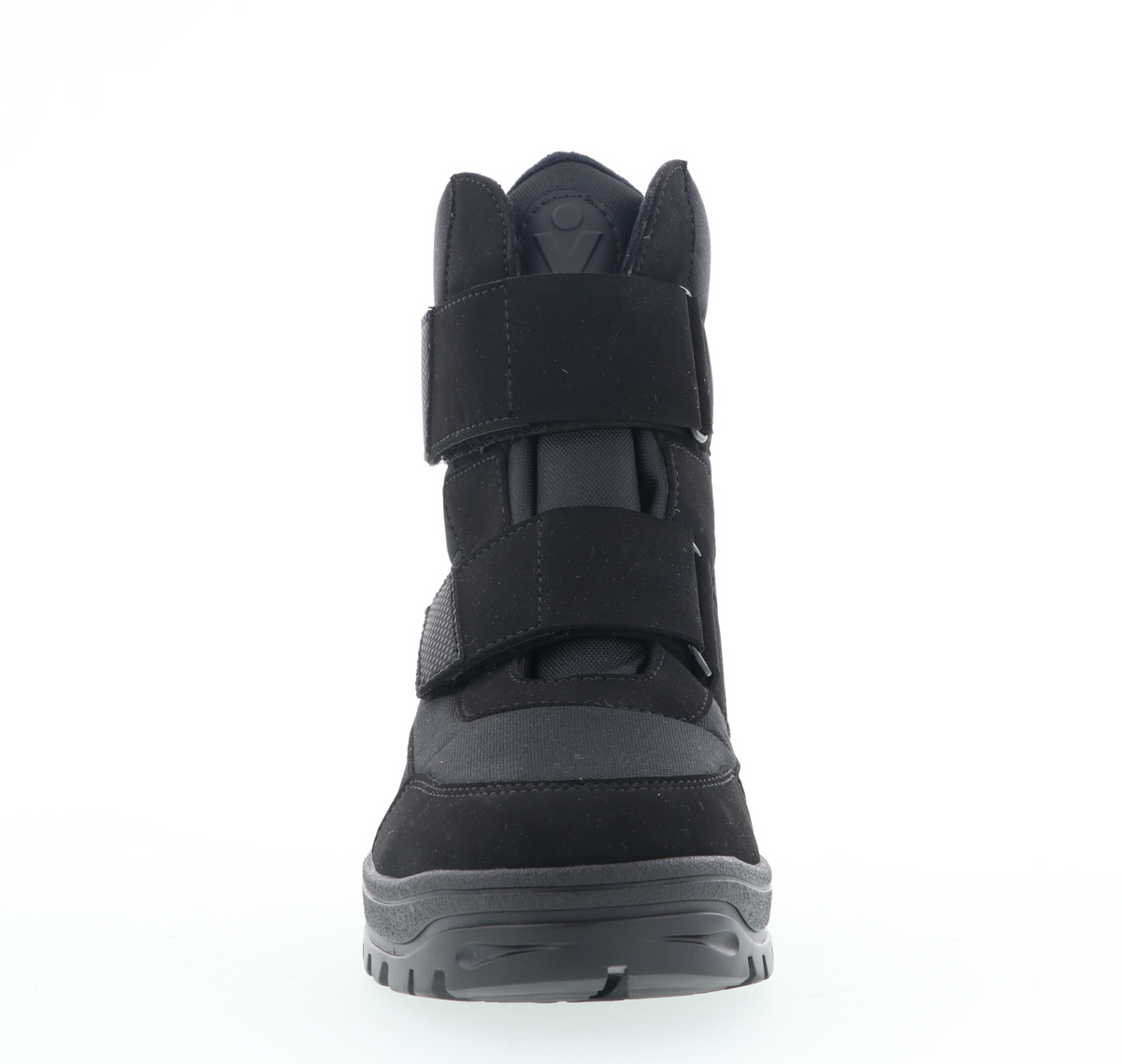 Vista Herren Winterstiefel schwarz - wasserdicht & Klettverschluss - 24-4239
