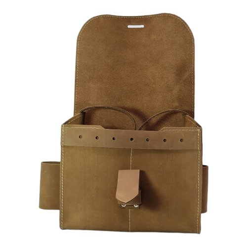Borsetta per bossoli in pelle bovina – Giberne & borsa porta colpi