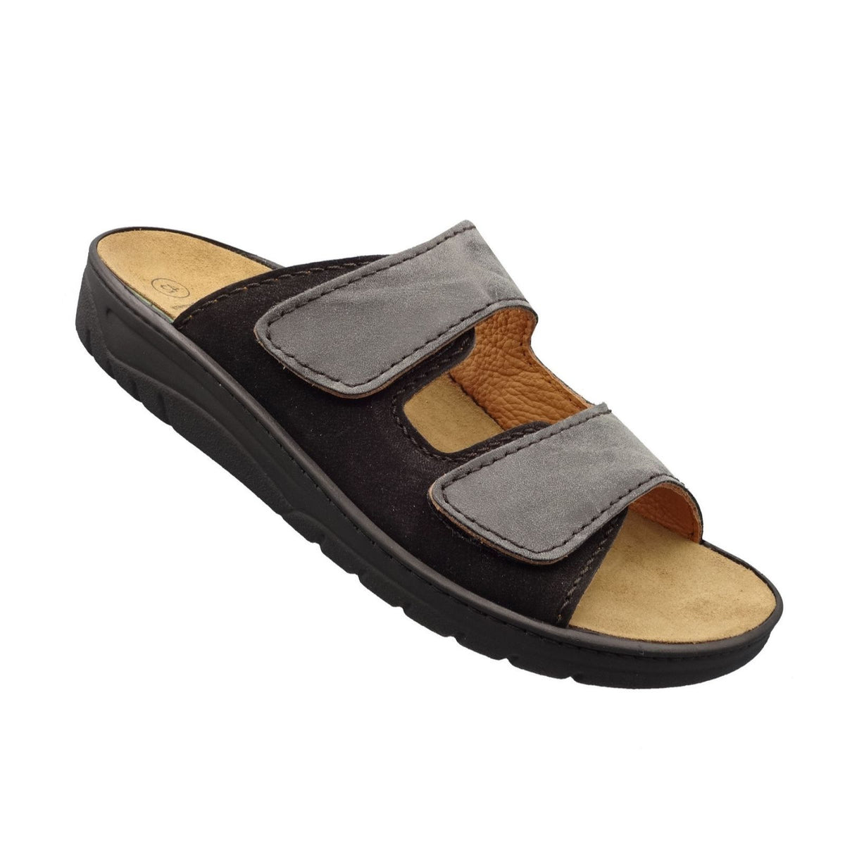 Algemare Men's Mules - Leather with Removable Footbed - 72612