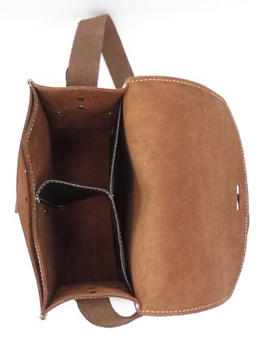Borsetta per bossoli in pelle bovina – Giberne & borsa porta colpi