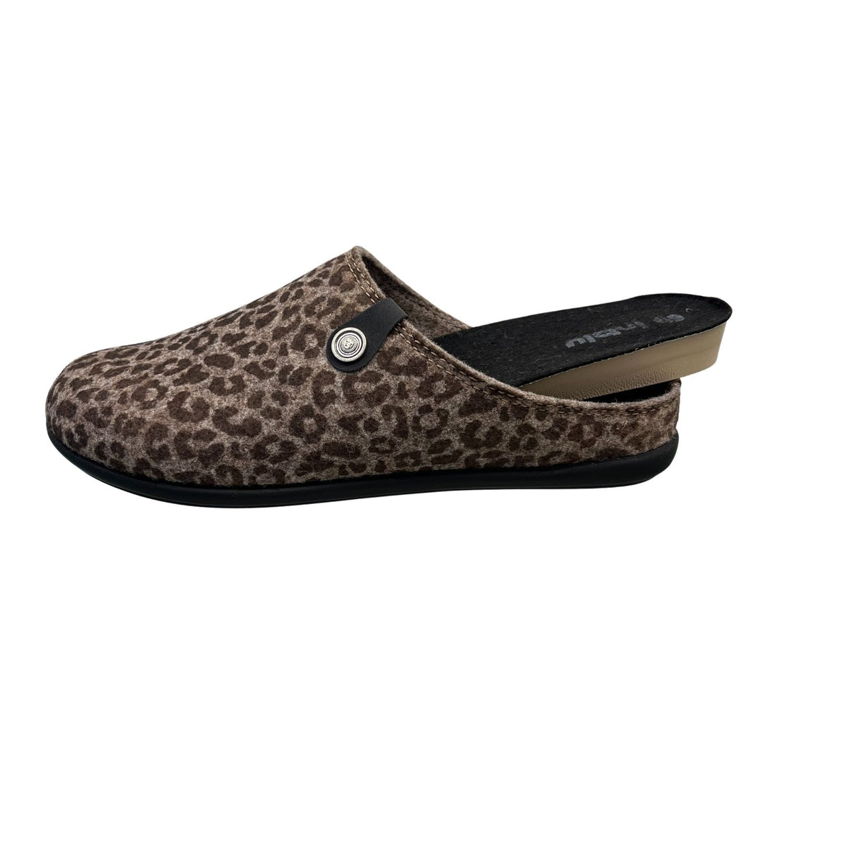 Inblu Women's Slippers - Felt & Removable Footbed - 69-GF270