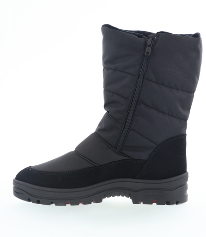 Vista Herren Winterstiefel mit Spikes schwarz - wasserdicht - 24-4241K