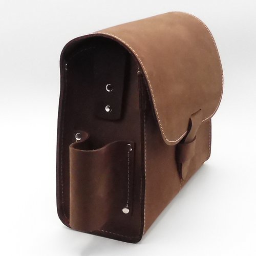 Borsetta per bossoli in pelle bovina – Giberne & borsa porta colpi