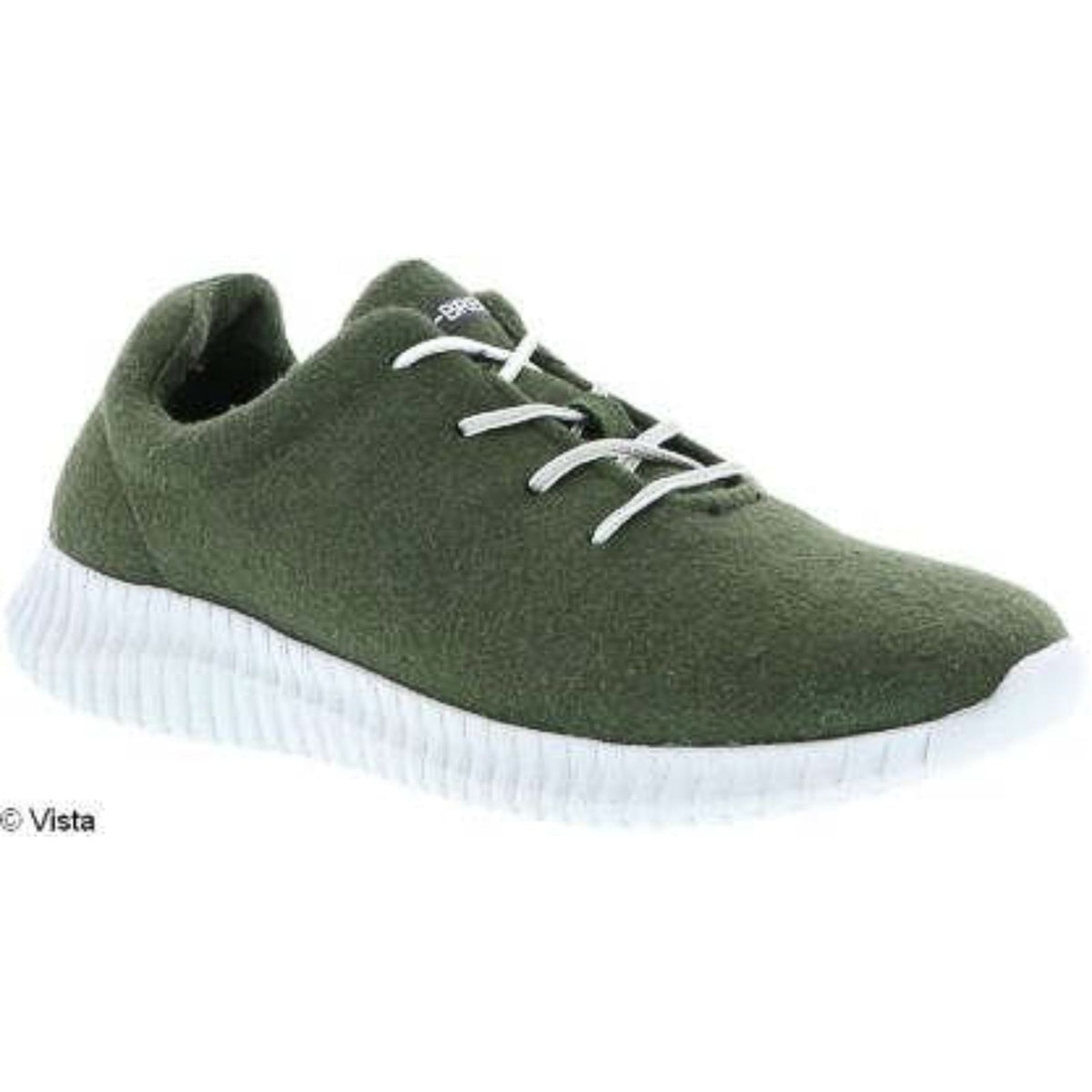 K-Bree Men's Merino Sneakers – lightweight & breathable - Olive