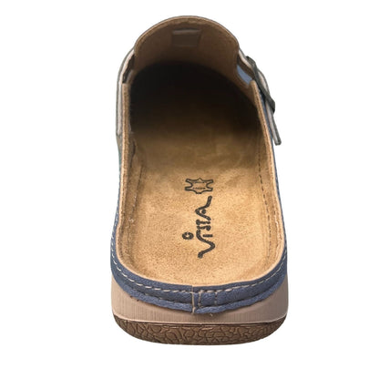 Vista Women's Clog Blue - Leather - 69-LL060