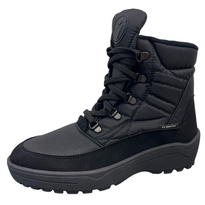 Vista Damen Winterstiefel mit Spikes schwarz – wasserdicht – 24-4895K