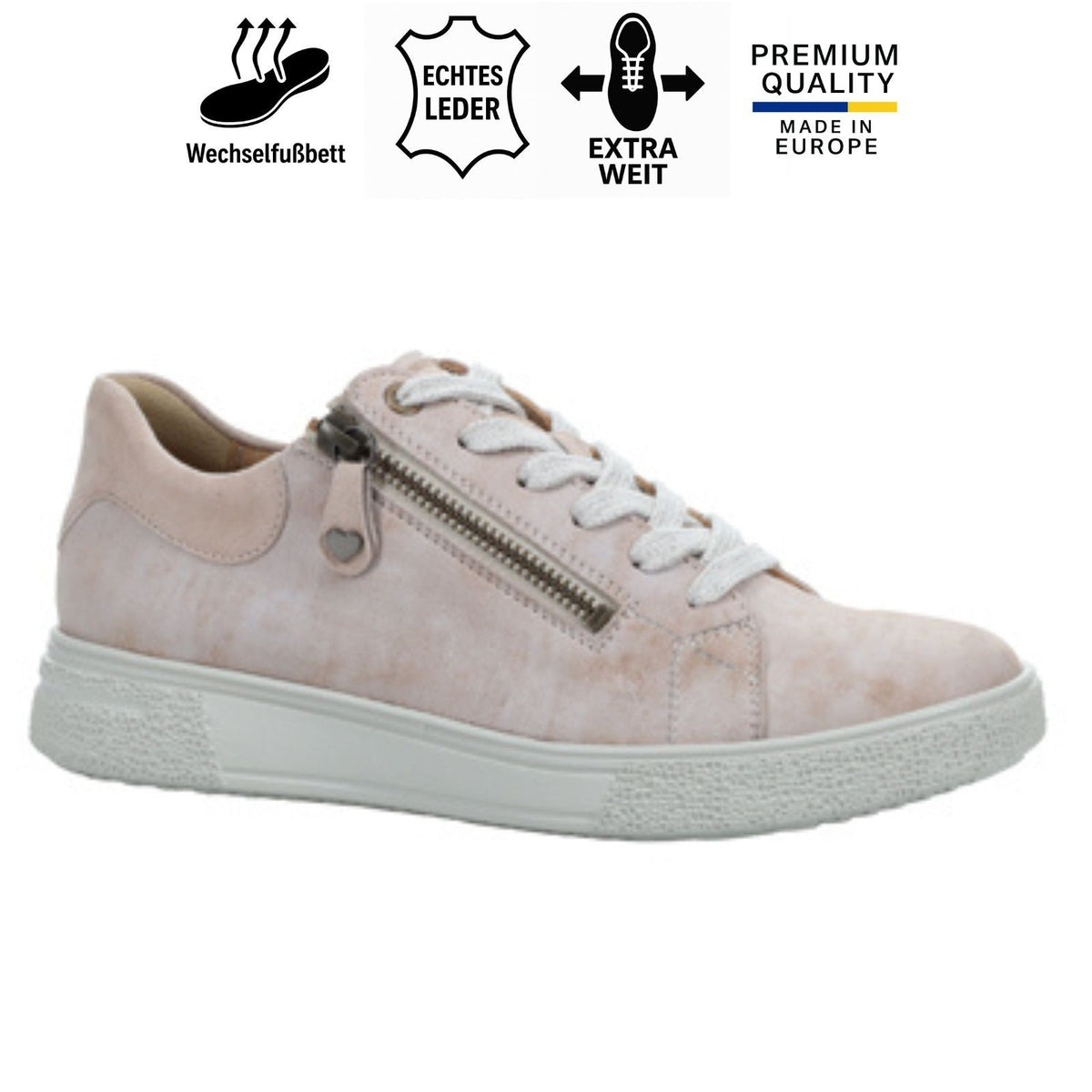 Hartjes Damen Sneaker - Leder & Wechselfußbett - Sophie
