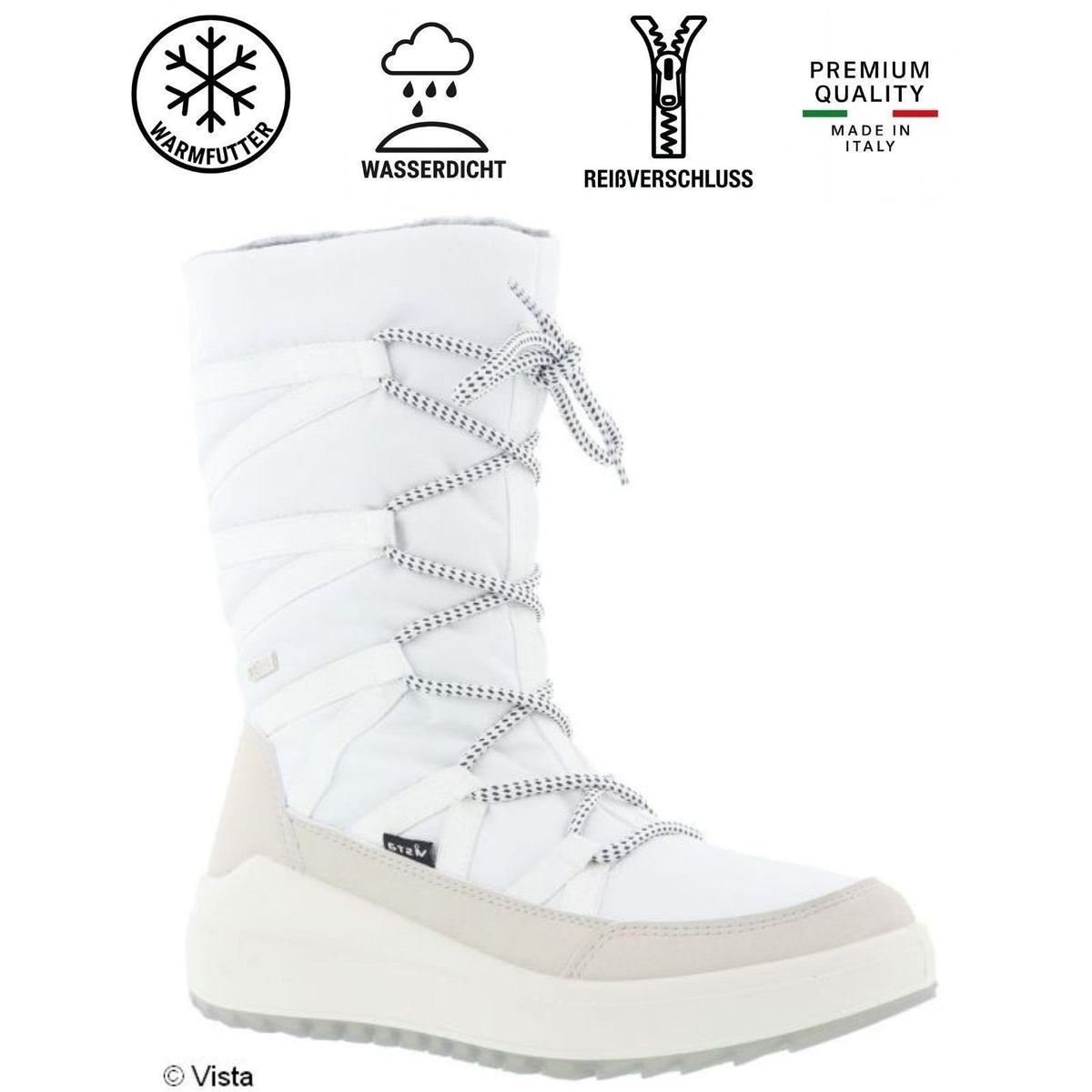 Vista Women's Winter Boots - Waterproof & Zipper - 32-06350