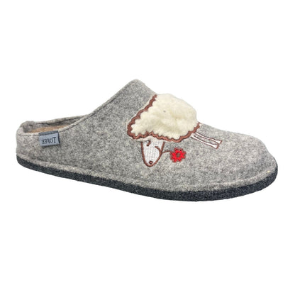 Pantofole da donna TOFEE in feltro di lana di pecora con suola in feltro - 74-C3026