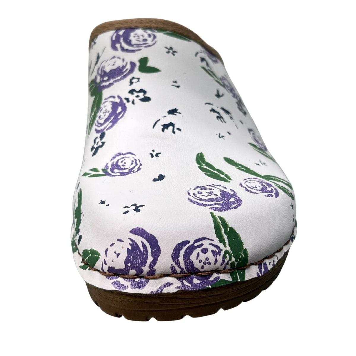 Vista Damen Clog Blumen - Leder - 69-0BLS8