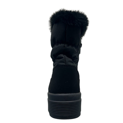 Vista Damen Winterstiefel wasserdicht schwarz – Reißverschluss – 24-04715