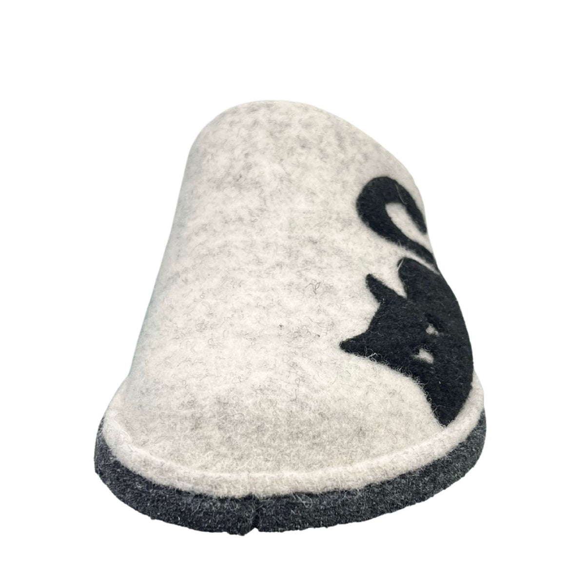 TOFEE Pantofole da donna in feltro di lana gatto suola in feltro - 74-C3052