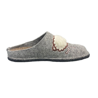 Pantofole da donna TOFEE in feltro di lana di pecora con suola in feltro - 74-C3026