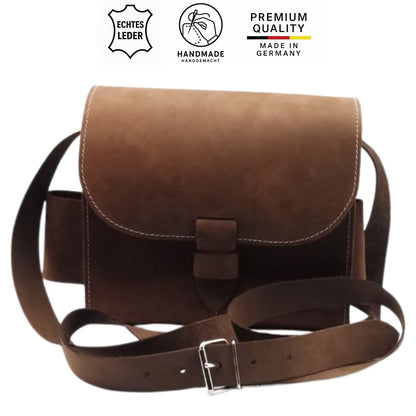 Borsetta per bossoli in pelle bovina – Giberne & borsa porta colpi