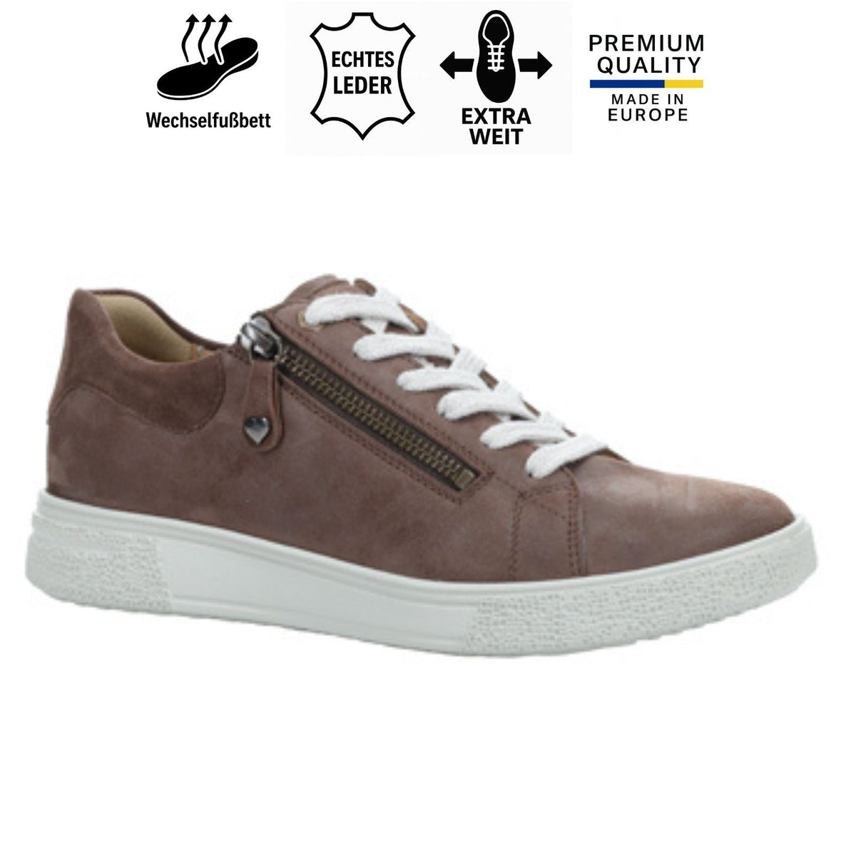 Hartjes Damen Sneaker - Leder & Wechselfußbett - Sophie