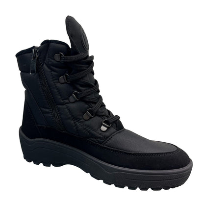 Vista Damen Winterstiefel mit Spikes schwarz – wasserdicht – 24-4895K