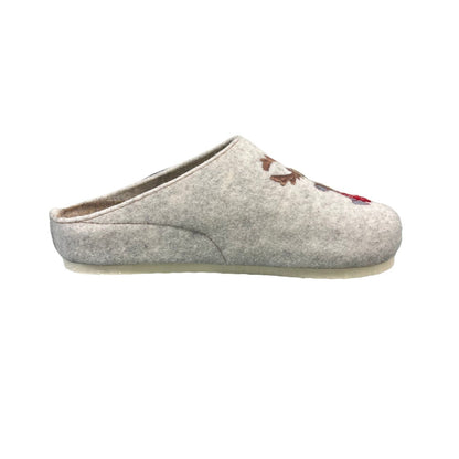 TOFEE Women's Wool Felt Moose Slippers - 74-D3034