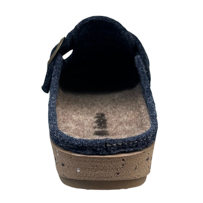 Inblu Women's Slipper Blue - Felt - 69-BK020