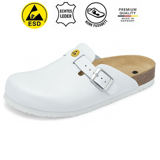 Weeger ESD Clog Leder Damen & Herren - antistatisch - 48512