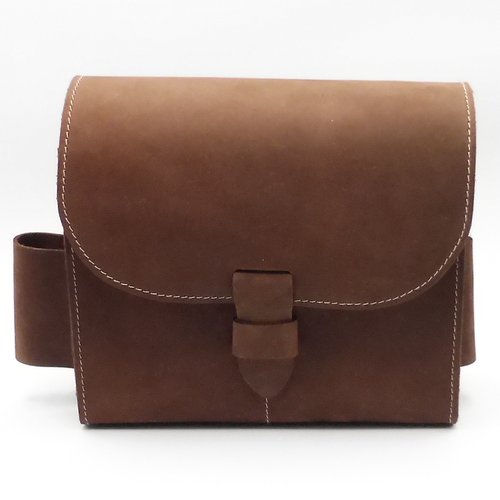 Borsetta per bossoli in pelle bovina – Giberne & borsa porta colpi