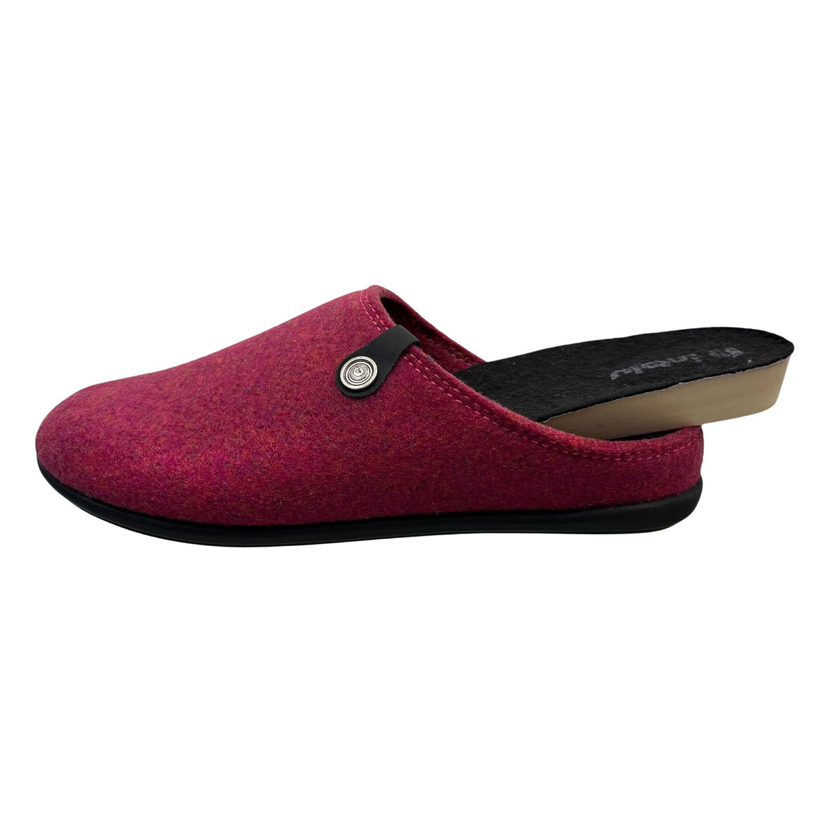 Inblu Women's Slippers - Felt & Removable Footbed - 69-GF270