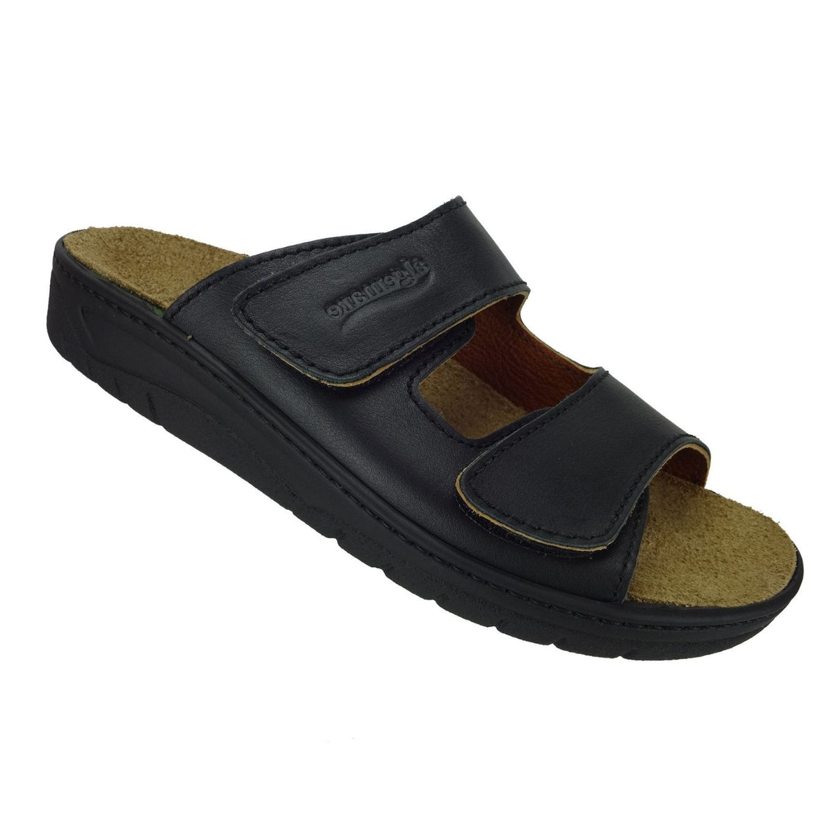 Algemare Men's Mule - Leather & Removable Footbed - 7261