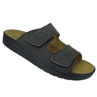 Algemare Men's Mule - Leather & Removable Footbed - 7261