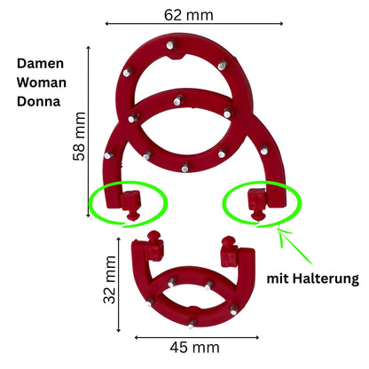 OC-System ALPI Ersatzspikes – vorne & hinten