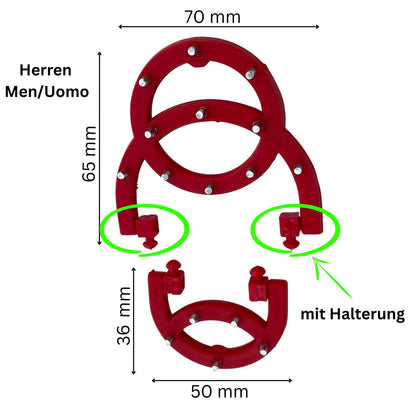 OC-System ALPI Ersatzspikes – vorne & hinten